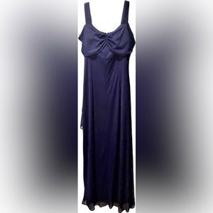 Beautiful Deep Purple/Blue Gown. Worn once to black tie event. Figure flattering